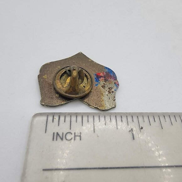 American Flag Heart Shape Pin‎ Brooch Patriotic USA America - Picture 3 of 3